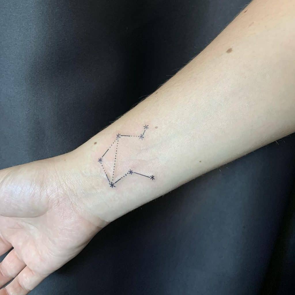 Libra Wrist Tattoo 1