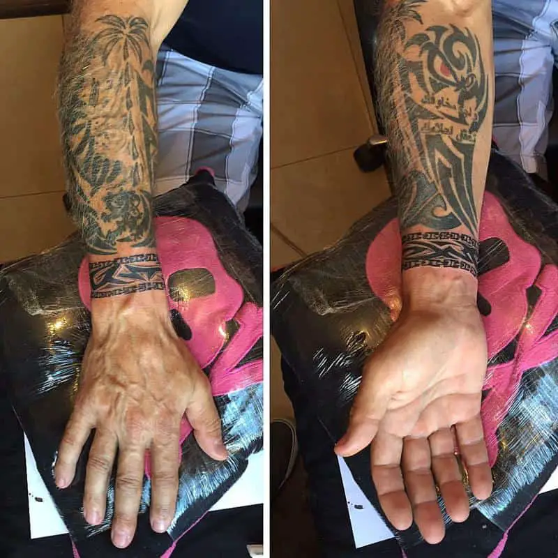 Tribal Wrist Tattoo 2