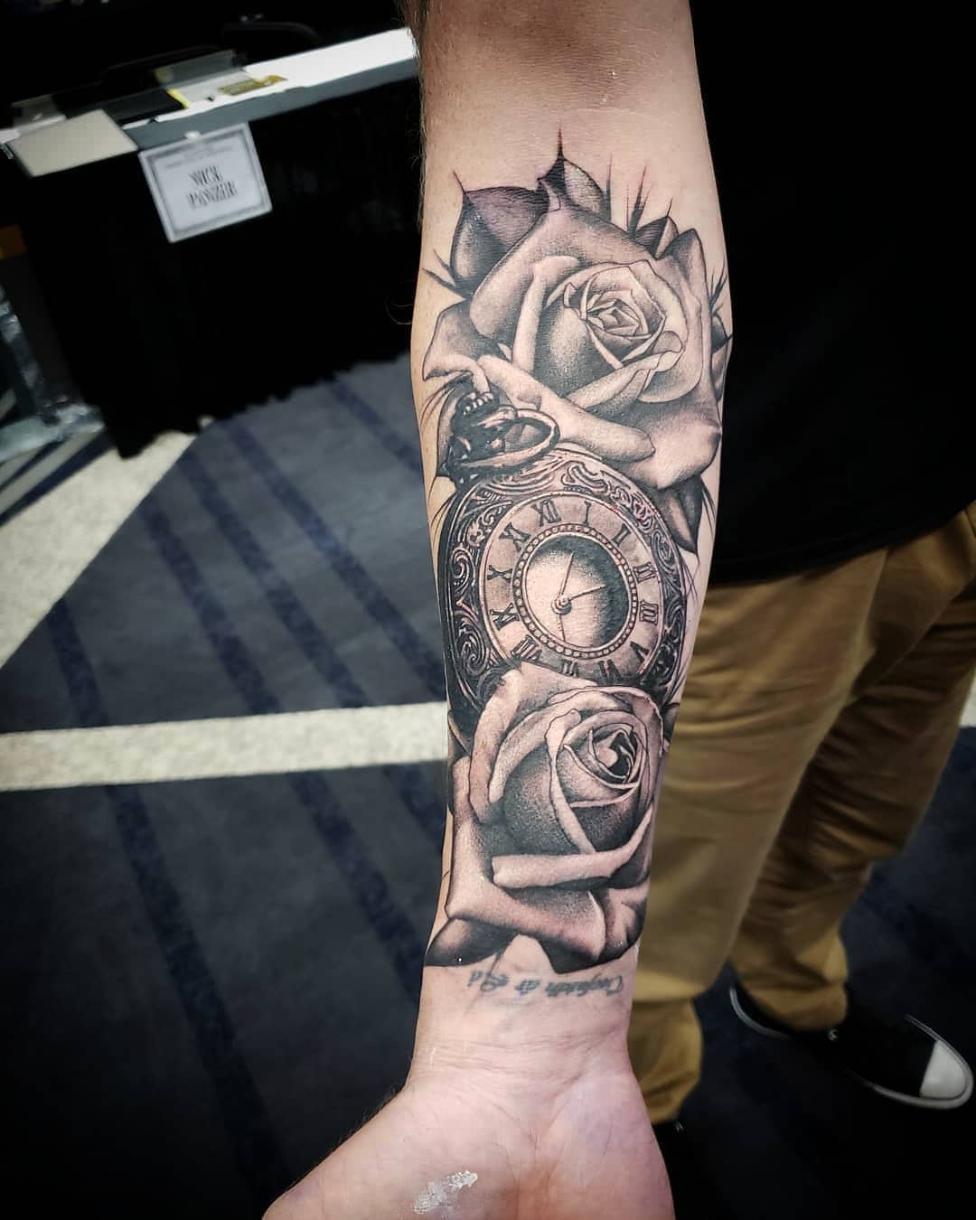other Rose Half Sleeve Tattoo 2