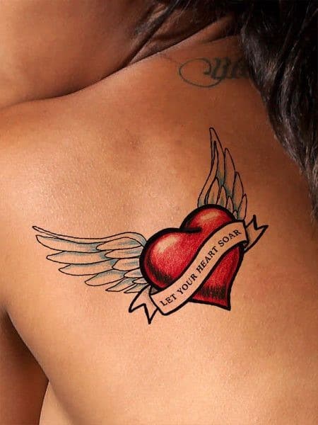 4. Heart Tattoos With Names