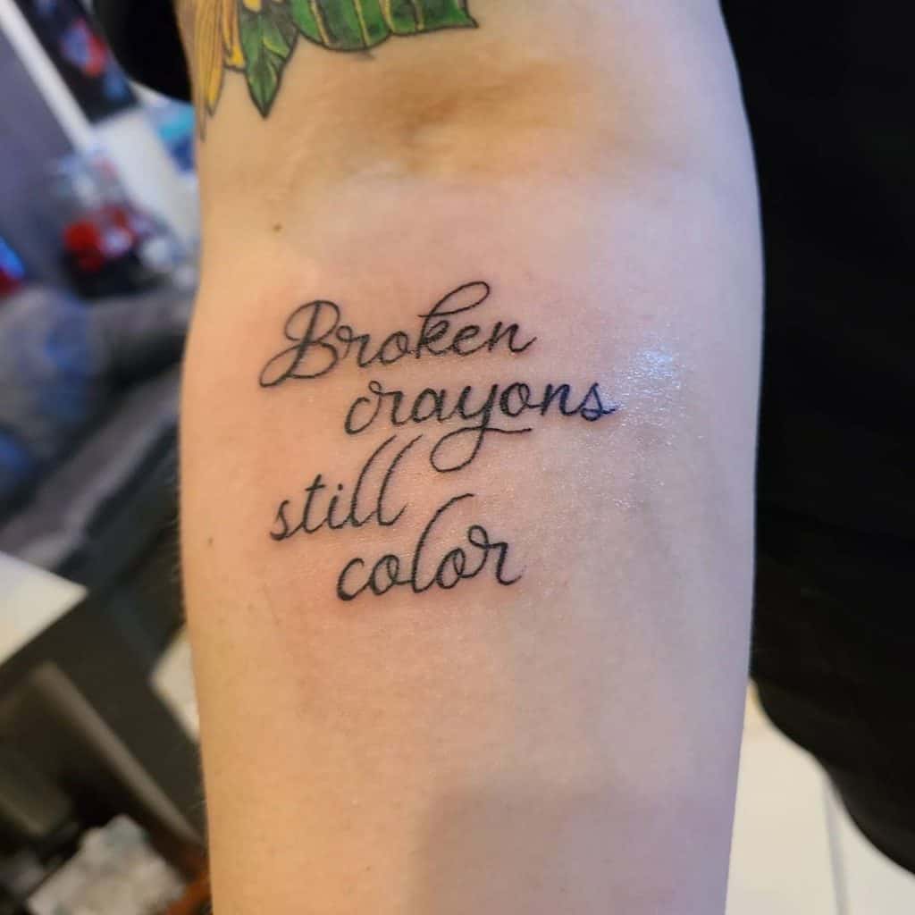 Tattoo uploaded by LeeLee Owens  Feather beautiful beautifully broken  black white  Tattoodo