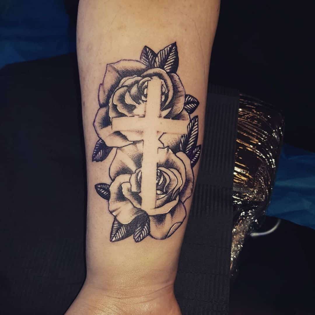 Cross Tattoos, saved tattoo, 10