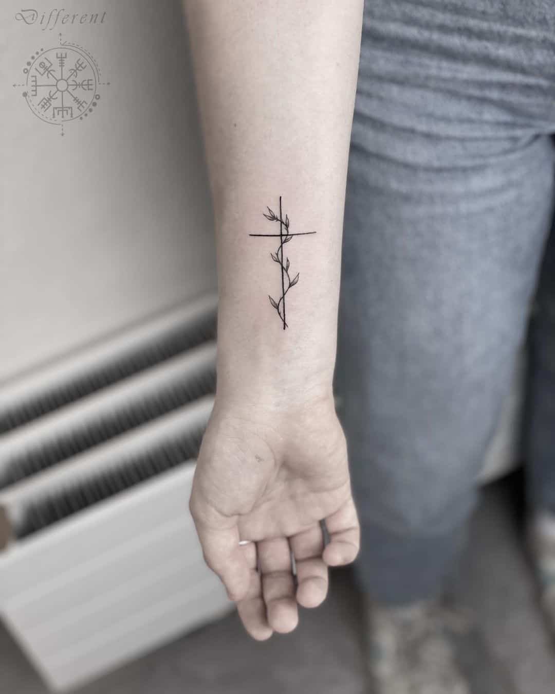 Cross Tattoos, saved tattoo, 19