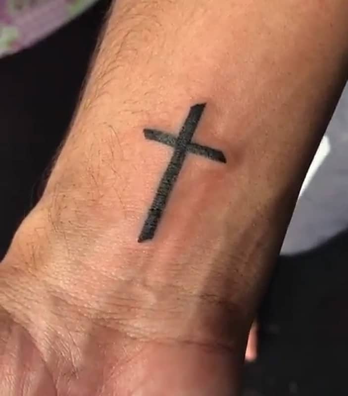 Cross Tattoos, saved tattoo, 22