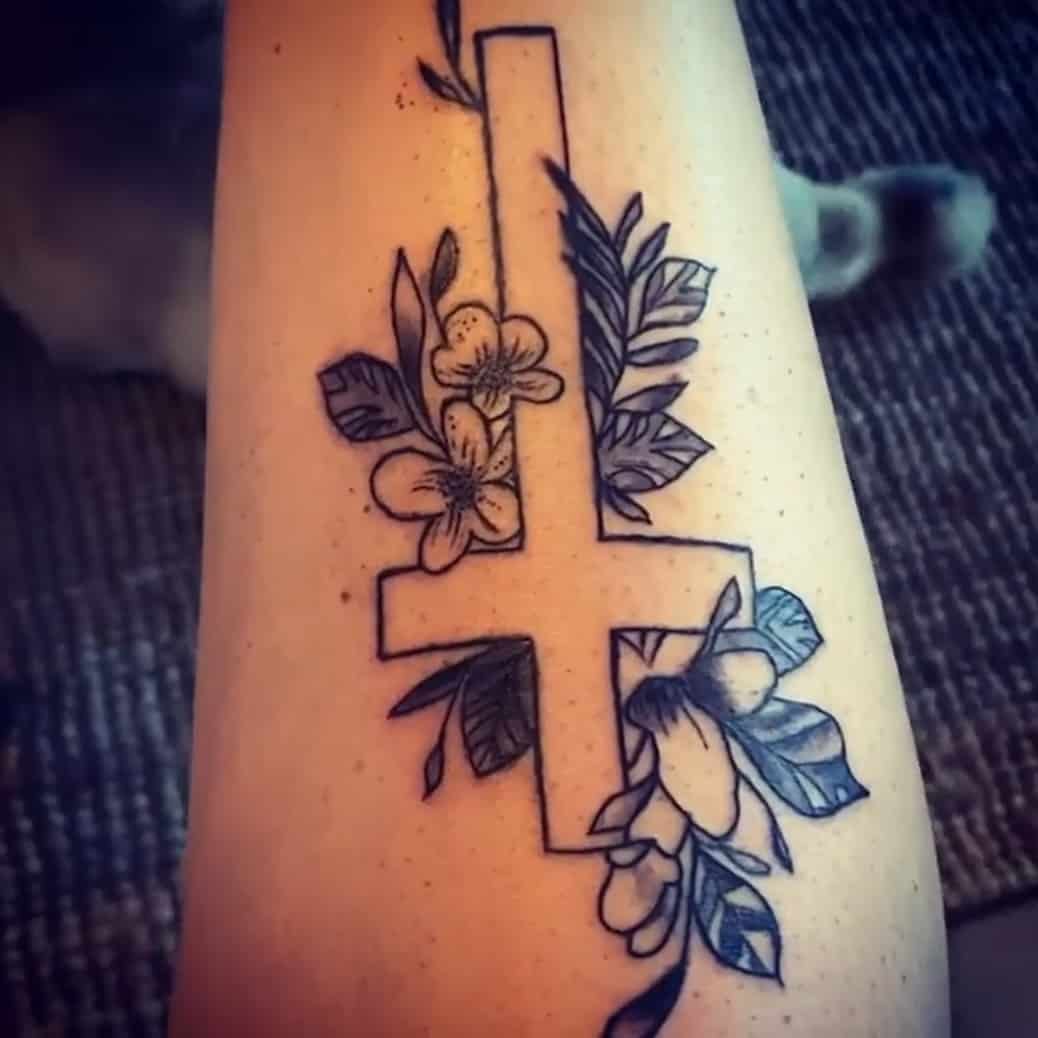 Cross Tattoos, saved tattoo, 32