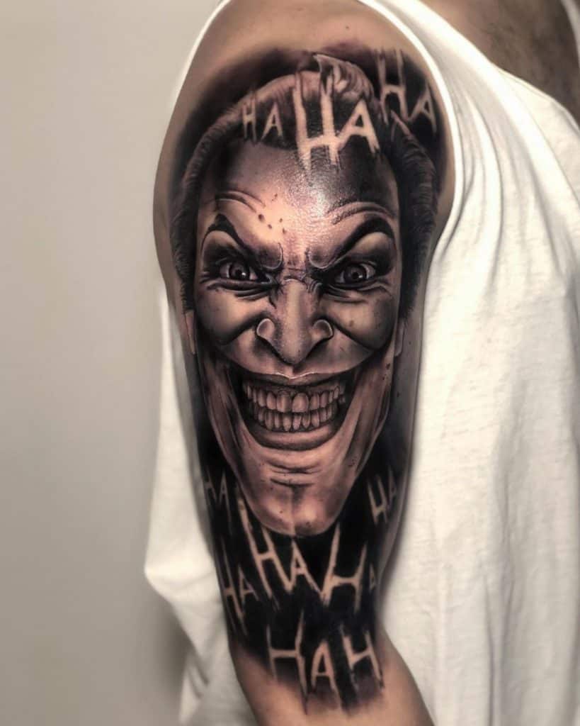Tattoo hahaha The Joker