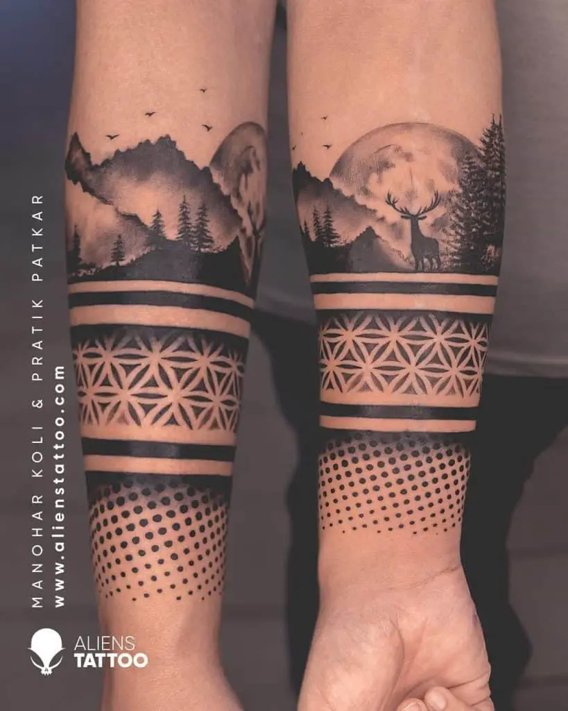 30+ Black Band Tattoo Design Ideas On Arm For Men And Women –  EntertainmentMesh