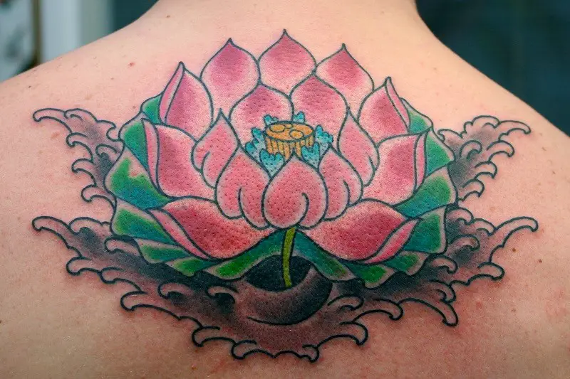 Petals Lotus Flower Tattoo