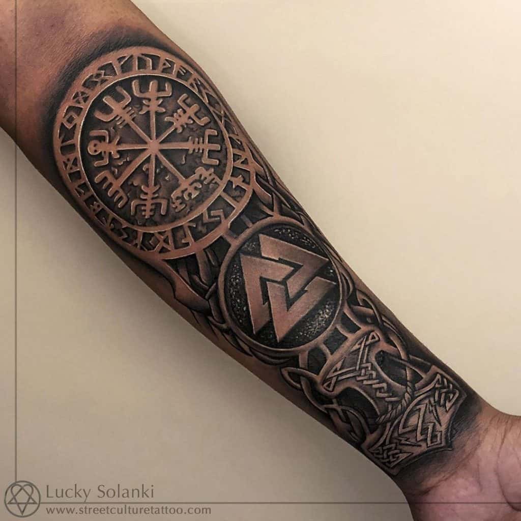Protection Tattoo Ideas, saved tattoo, Viking