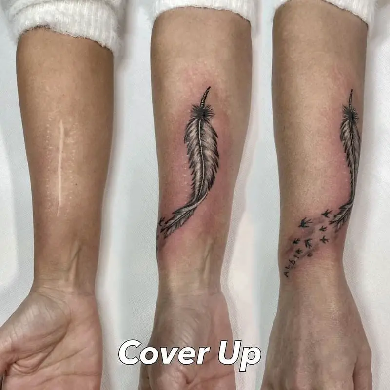 Tattooing Over A Scar: Everything You Need To Know - Saved Tattoo