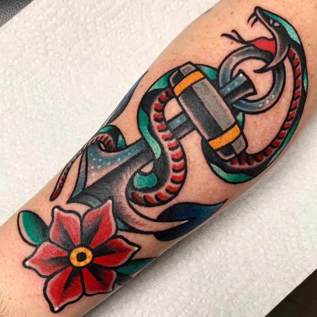 Snake and Anchor