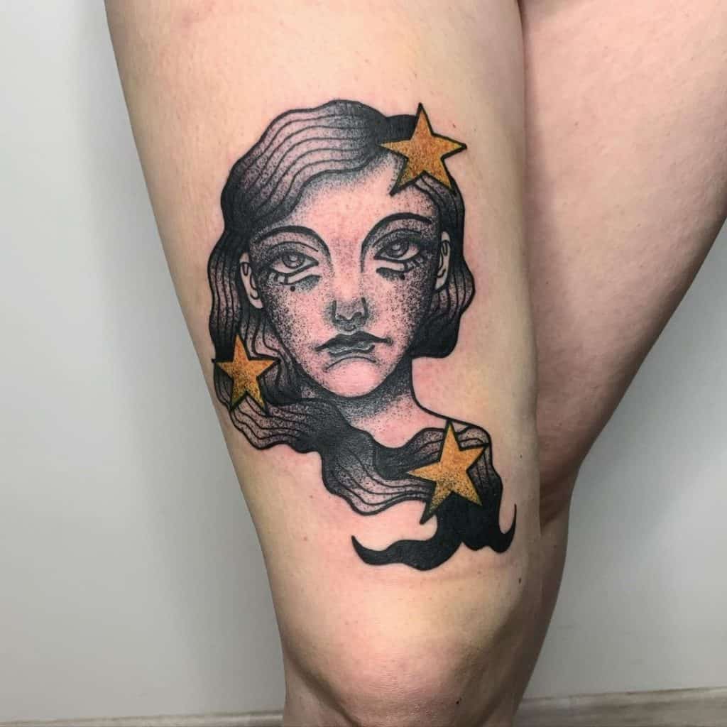 Our Favorite Star Tattoo Design Ideas (and What They Mean) - Saved Tattoo
