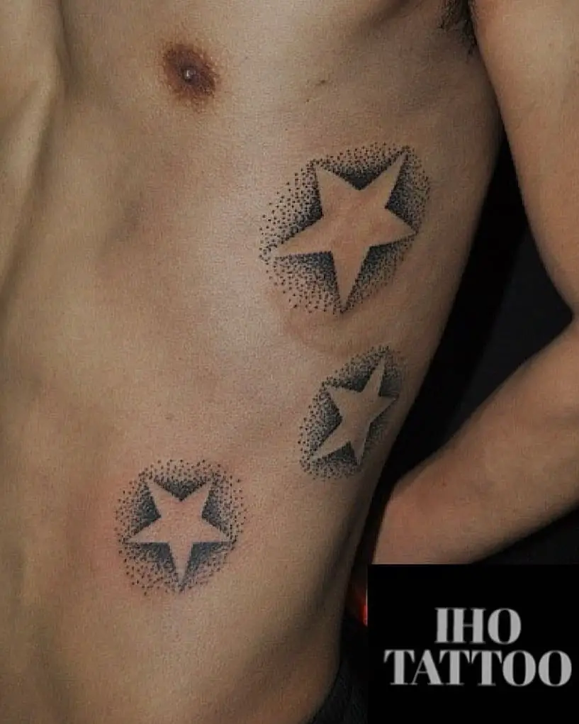 20+ Star Tattoos | Star tattoos for men, Elbow star tattoo, Star tattoo  designs