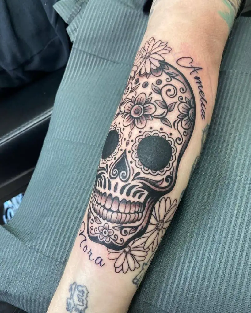 Sugar Skull Tattoos, gespeichertes Tattoo, 9