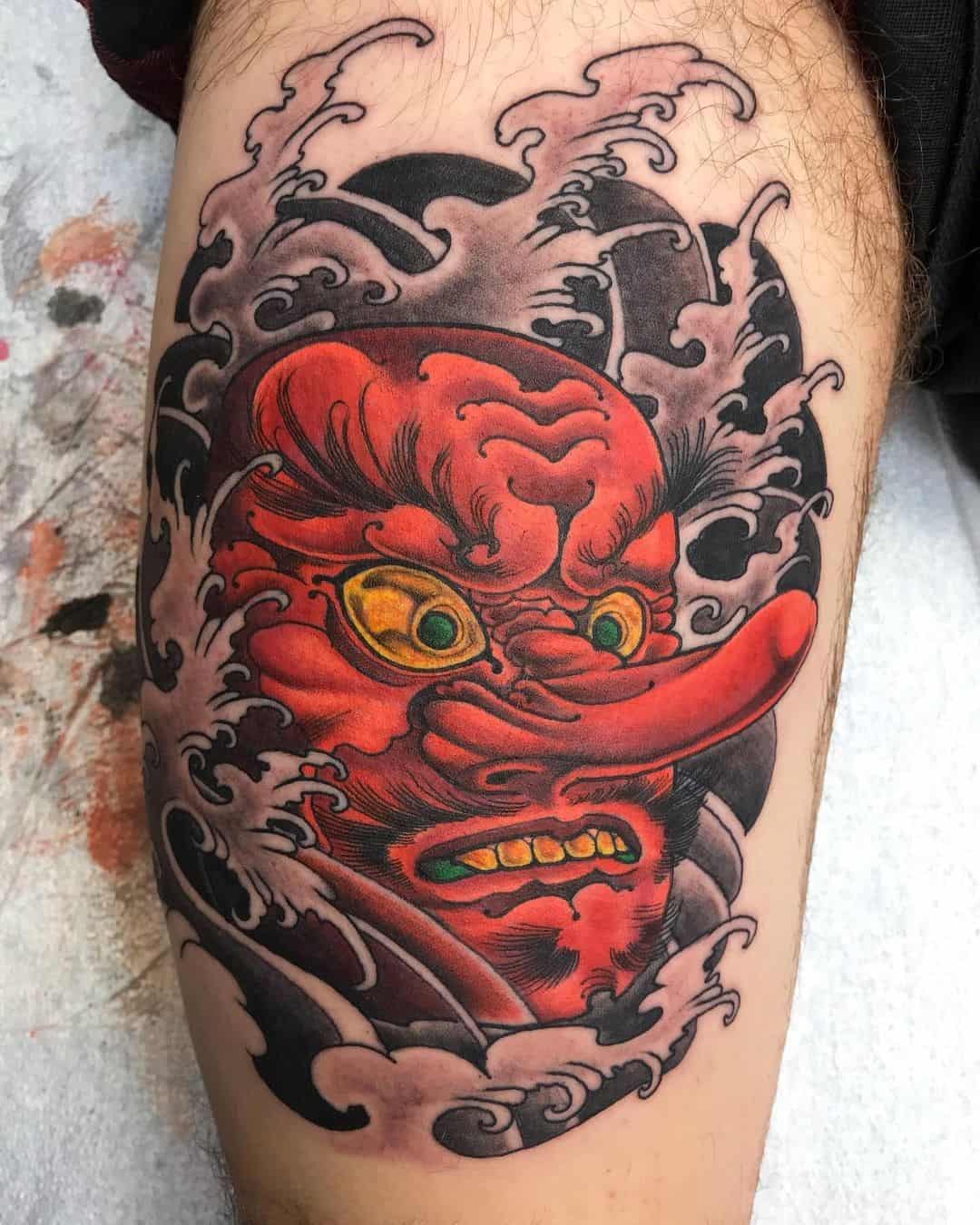 Tengu Tattoos Japanese Supernatural