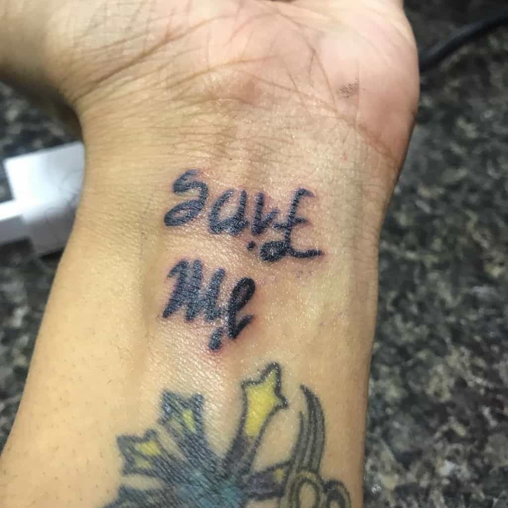 Tattoo of my favourite song 1 or a tattoo of my favourite album 2 Font  suggestions  rlanadelrey