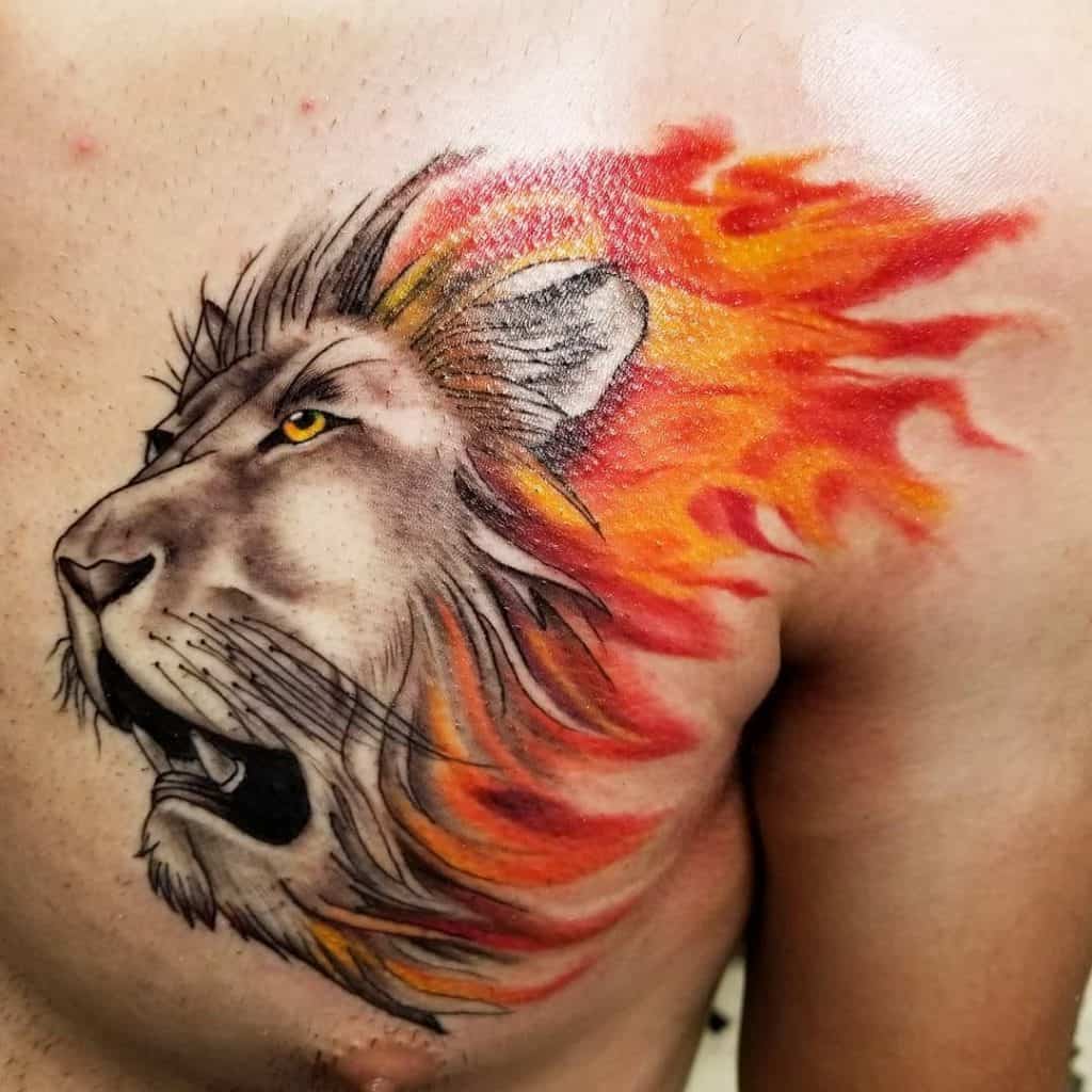 fire lion