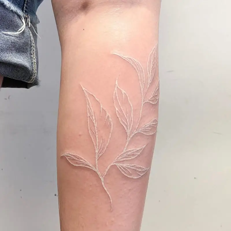White Ink Tattoos  Liquid Amber Tattoo