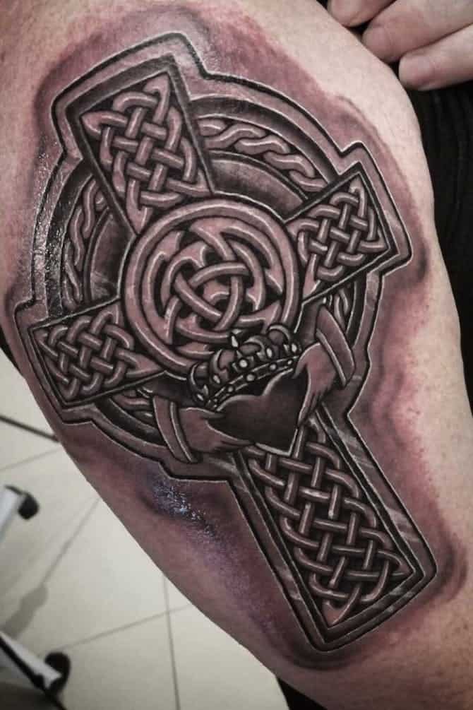 Celtic Cross Tattoo 2