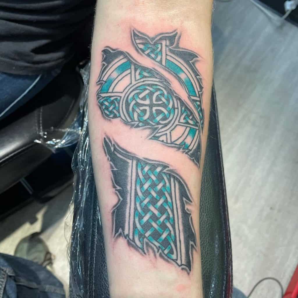 Celtic Cross Tattoo 3