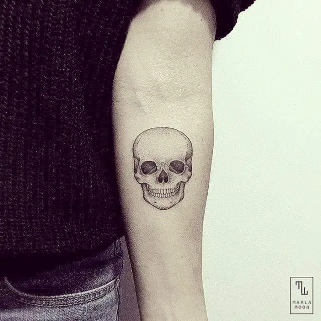 Skeleton Hand Tattoo, saved tattoo, Realism 2