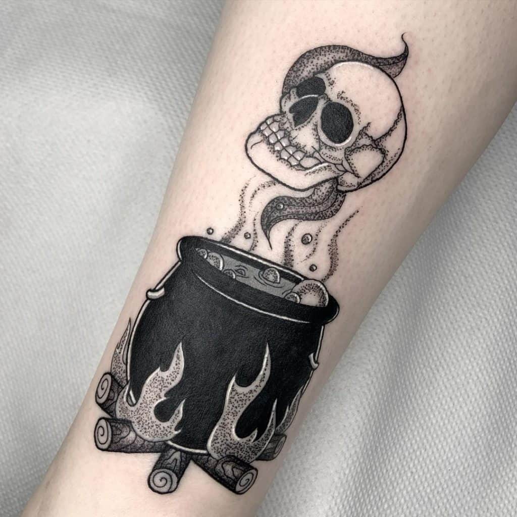 Skeleton Hand Tattoo, saved tattoo, gothic 1