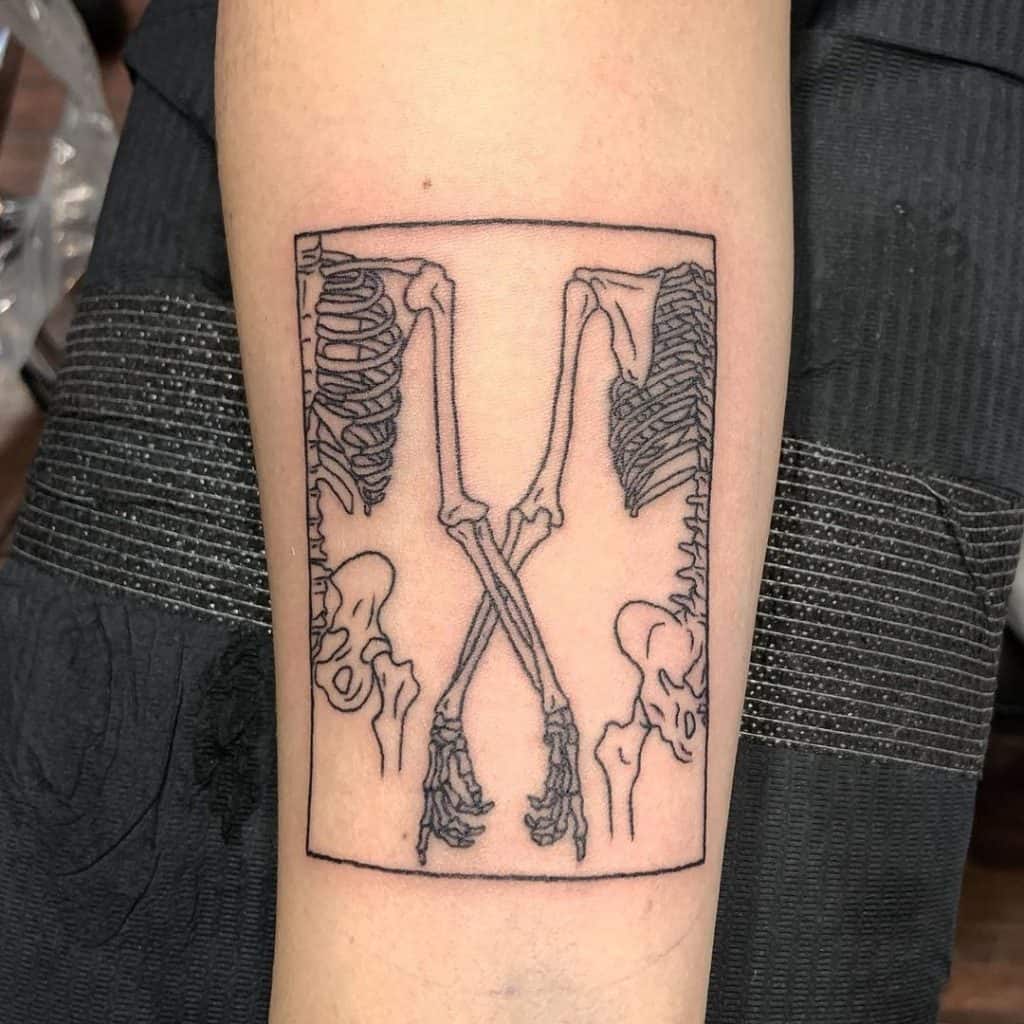 Skeleton Hand Tattoo, saved tattoo, other 1