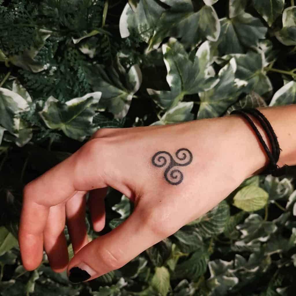 The Triskelion or The Celtic Spiral - Progress and Continuous Growth 2