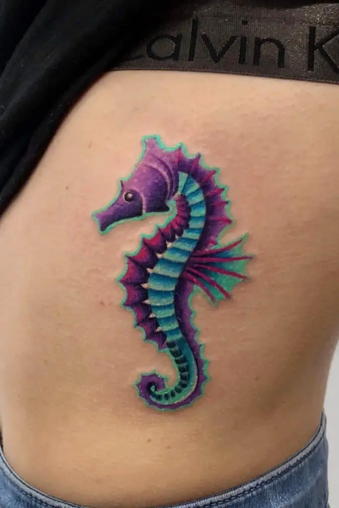 Top 30 Best Seahorse Tattoo Design Ideas (2023 Updated) - Saved Tattoo