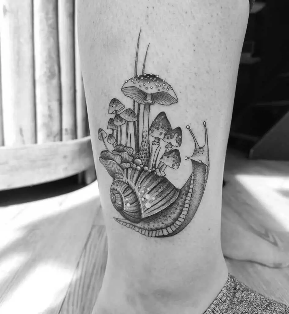 30+ Amazing Mushroom Tattoo Design Ideas (and What They Mean) - Saved Tattoo