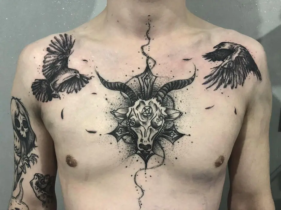35 Best Satanic Tattoo Design Ideas and Meaning (2023 Updated) - Saved Tattoo