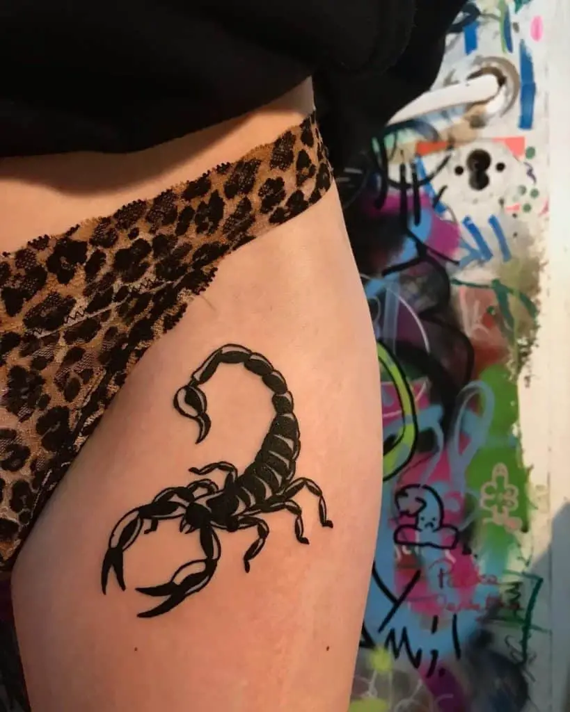 60 Traditional Scorpion Tattoo Designs For Men - Old School Ideas | Scorpion  tattoo, Tattoos for guys, Tattoo designs men