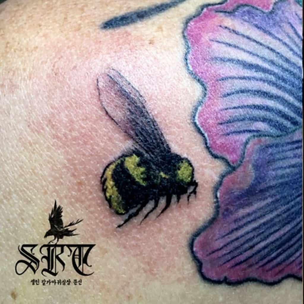 Bumblebee tattoo 3
