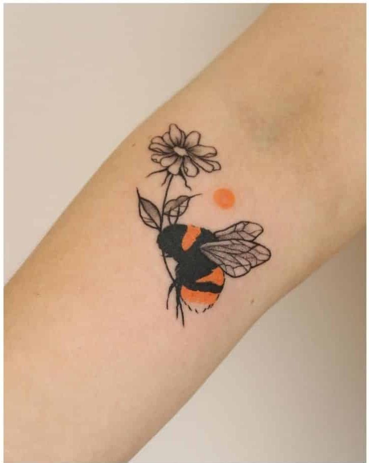 Bumblebee tattoo 5