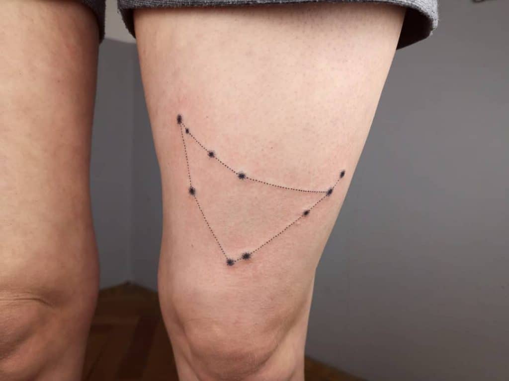 Capricorn Constellation Tattoo 2