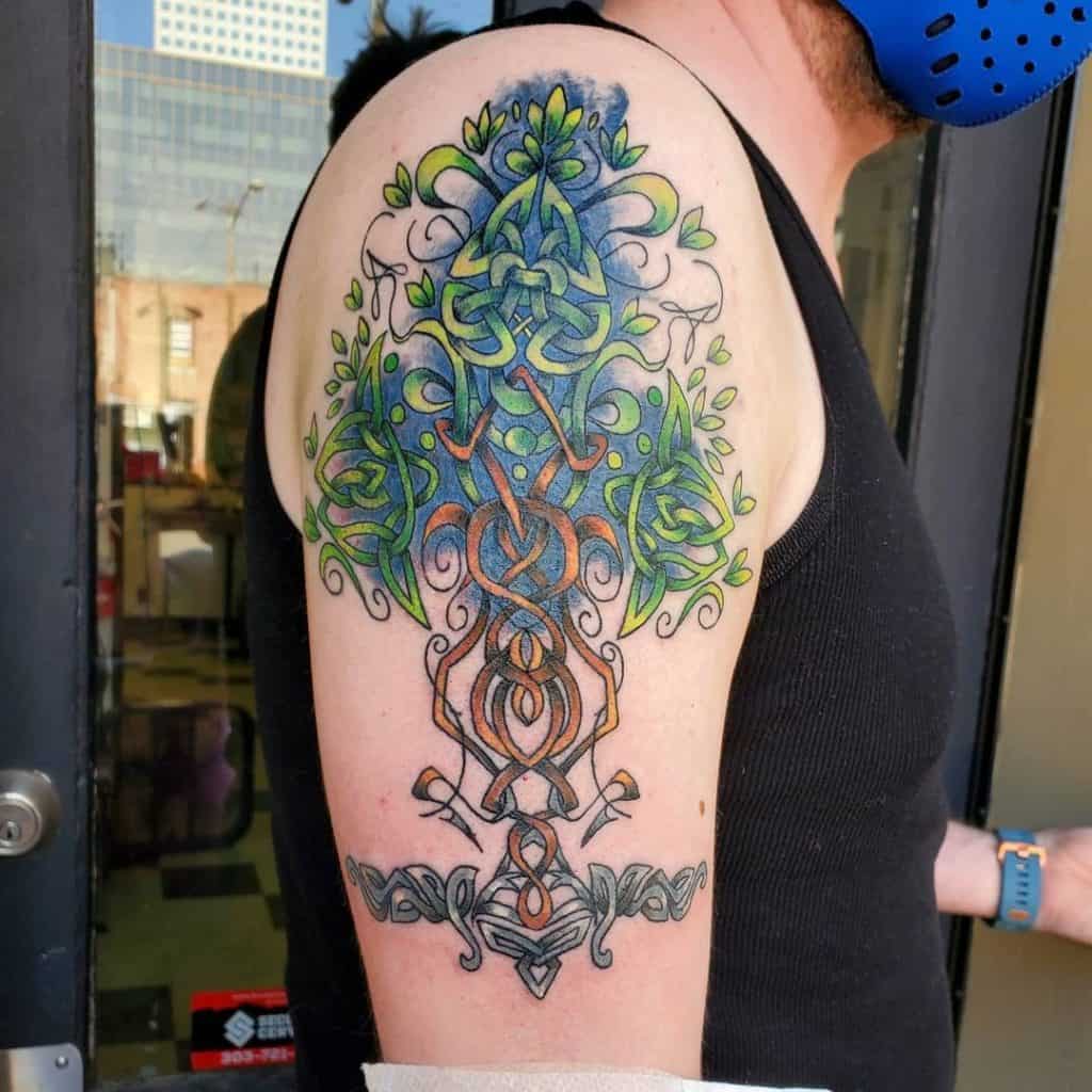 Celtic Tree Of Life Tattoo 