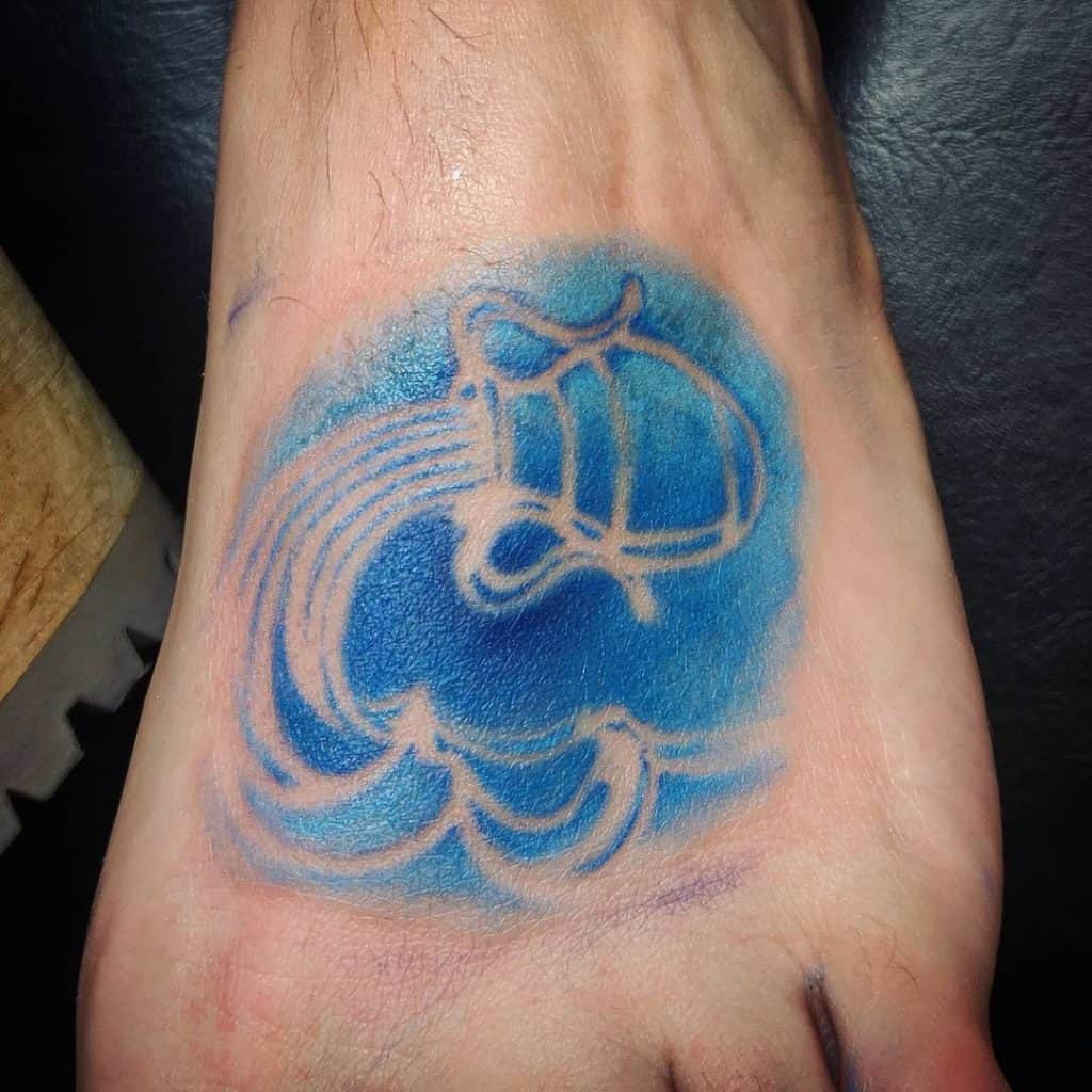 10 Best Aquarius Zodiac Sign Tattoos Best Ideas For Aquarius Tattoos   MrInkwells