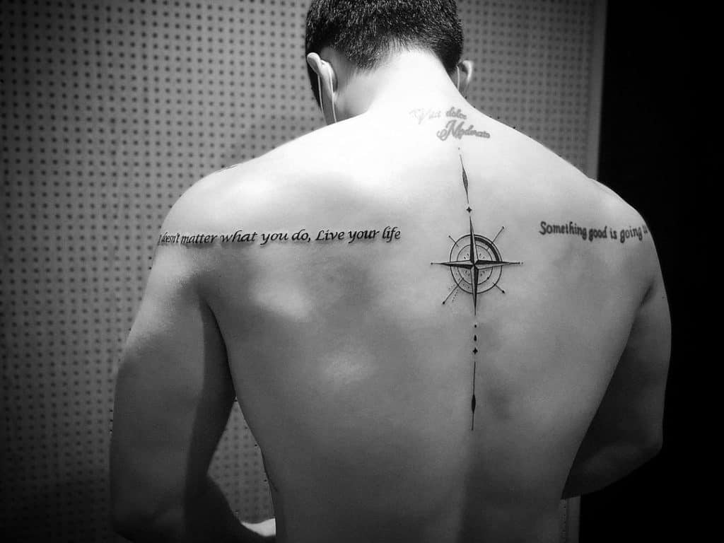 Detailed Back Tattoo