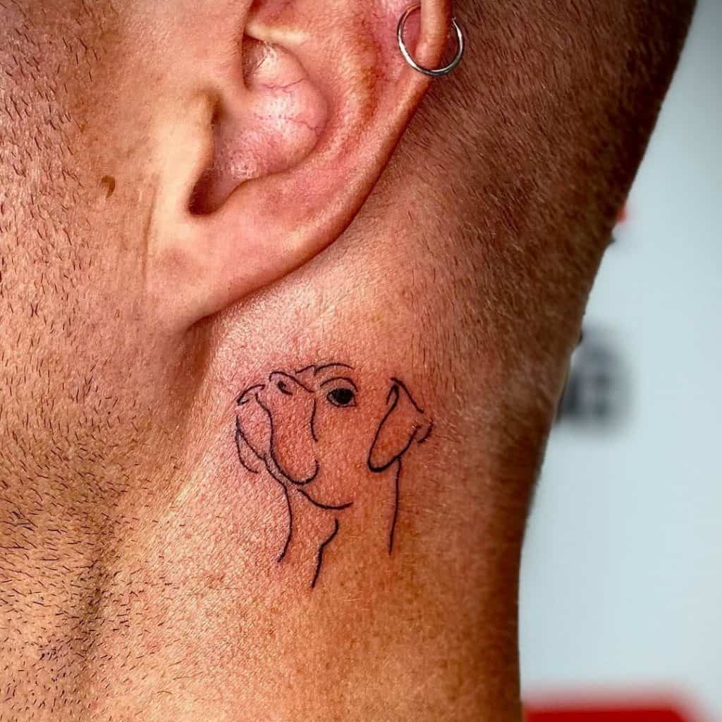 24 Amazing Behind The Ear Tattoo Design Ideas (and What They Mean) - Saved  Tattoo
