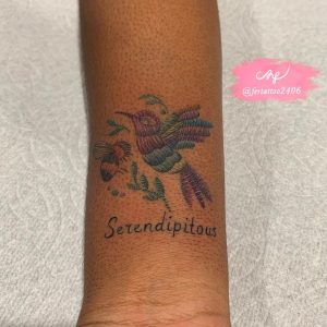 Top 40 Embroidery Tattoo Hummingbird Ideas