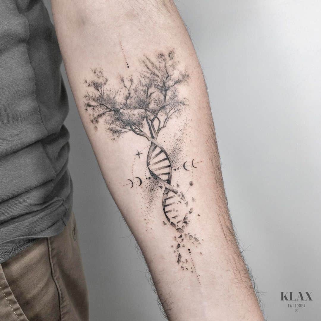 Science and Nature Tattoo, image size:1080x1080