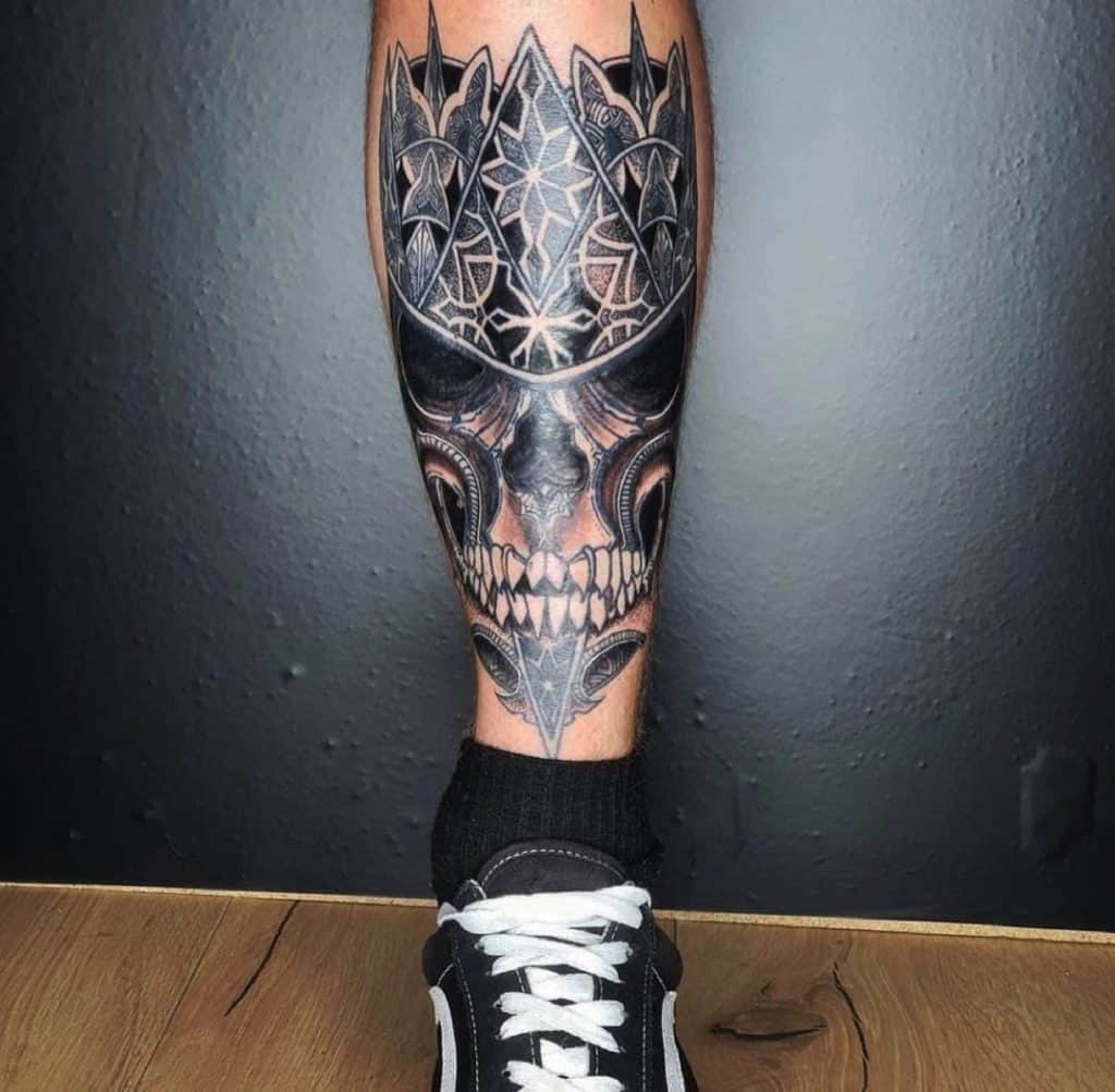 Large Skull Tattoo