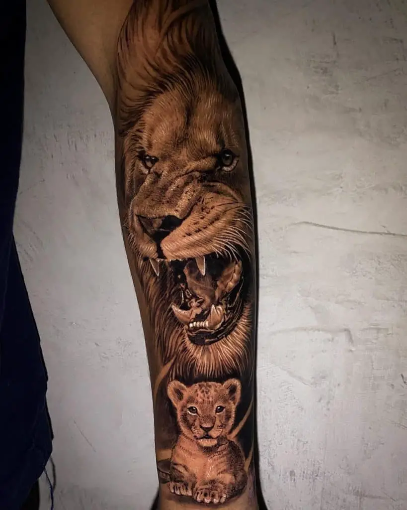 Lion Tattoos 1