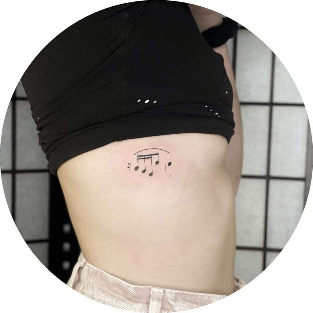 Music Waves Tattoos 2