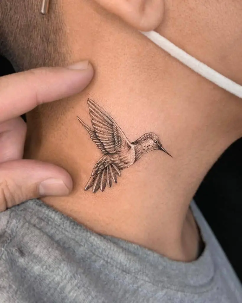 Free the Hummingbird Custom Tattoo Personalized Tattoo  Etsyde