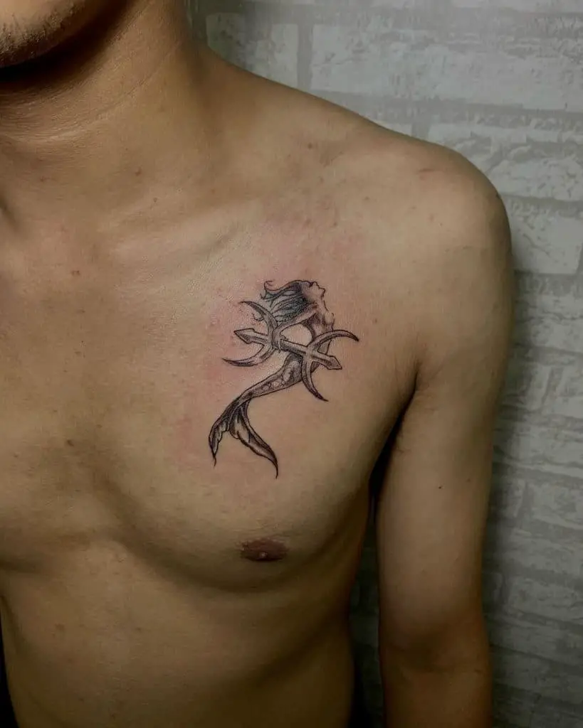 Pisces Tattoo Male 1