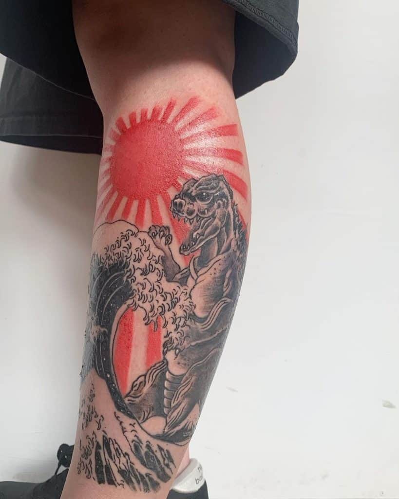 Rising Sun Tattoo 2