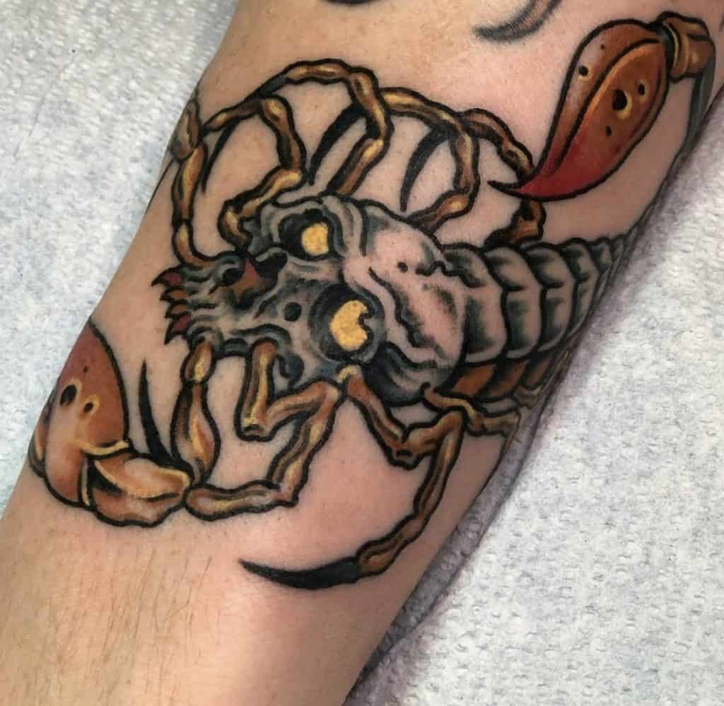 Scorpion Tattoos for Men | Scorpio tattoo, Scorpion tattoo, Mens shoulder  tattoo