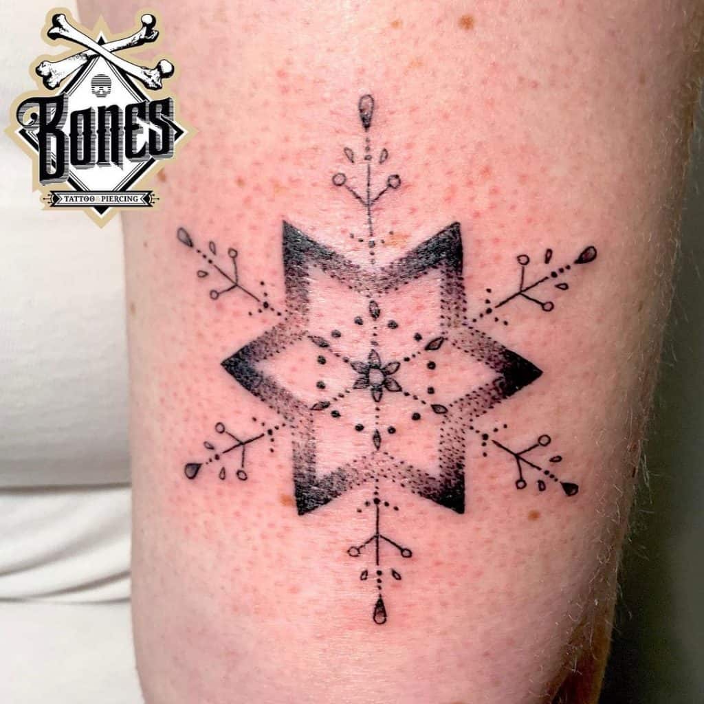 Snowflake Tattoo 2