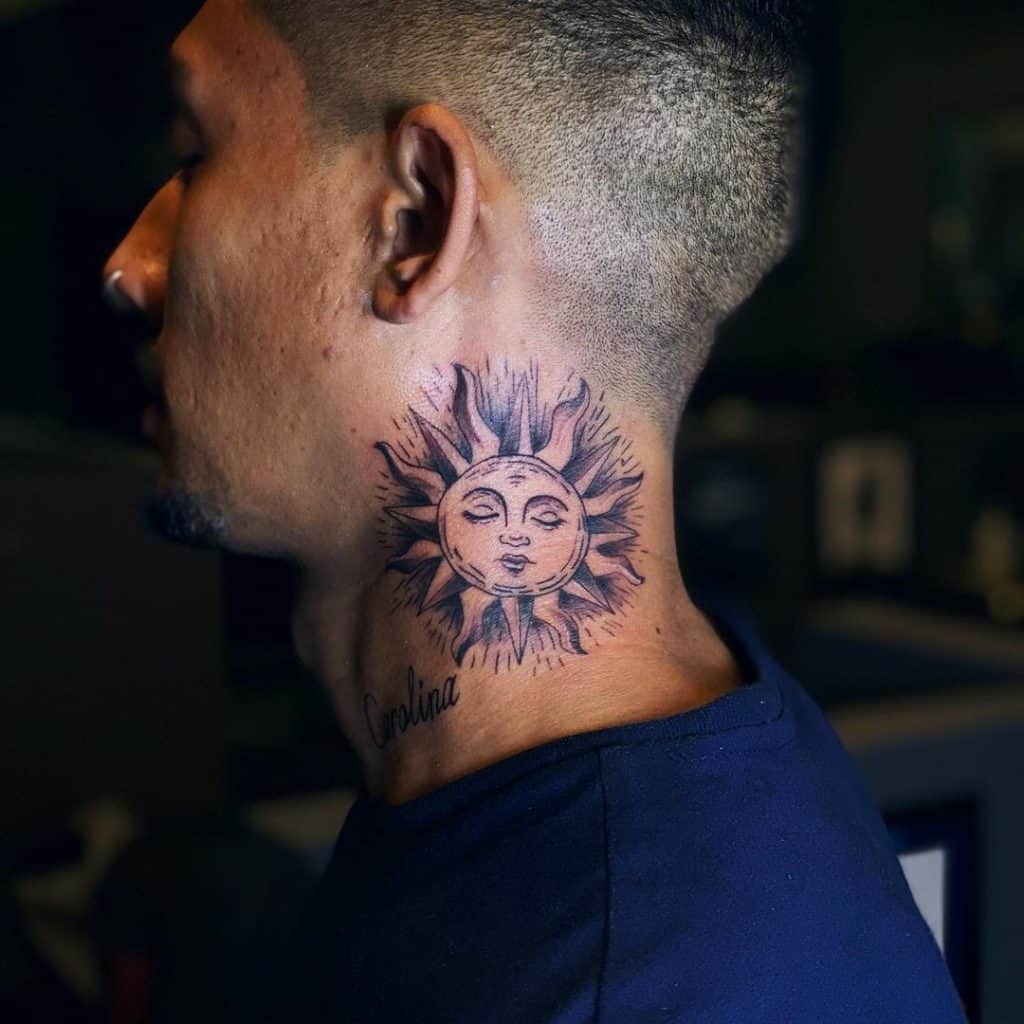 Tip 97+ about sun tattoos for men unmissable - in.daotaonec